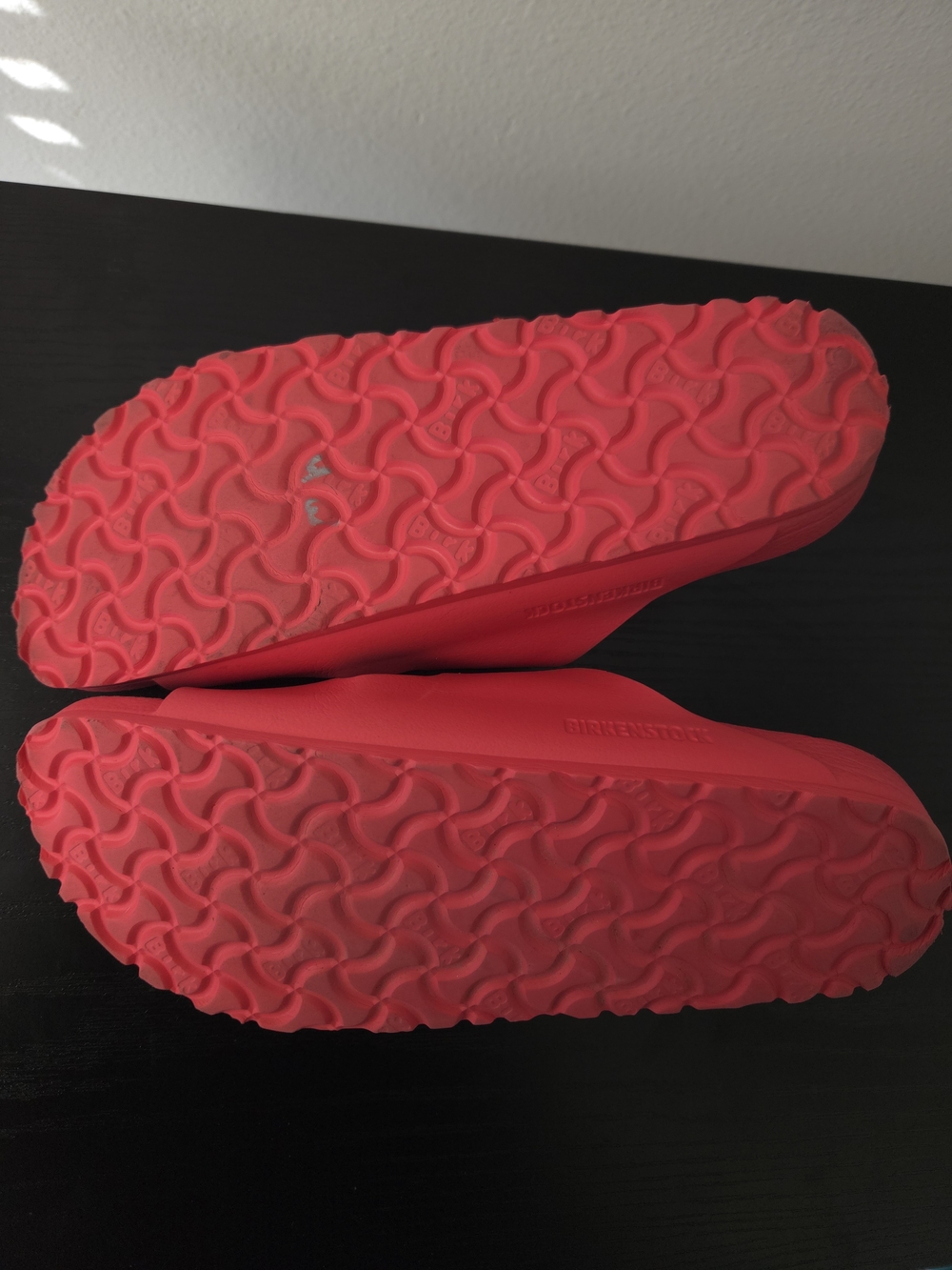 Birkenstock Women's Two-Strap EVA Sandals in Bright Pink Size 9 - Picture 6 of 6